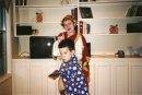 Robert & William - IO sure hope this was taken at Halloween!