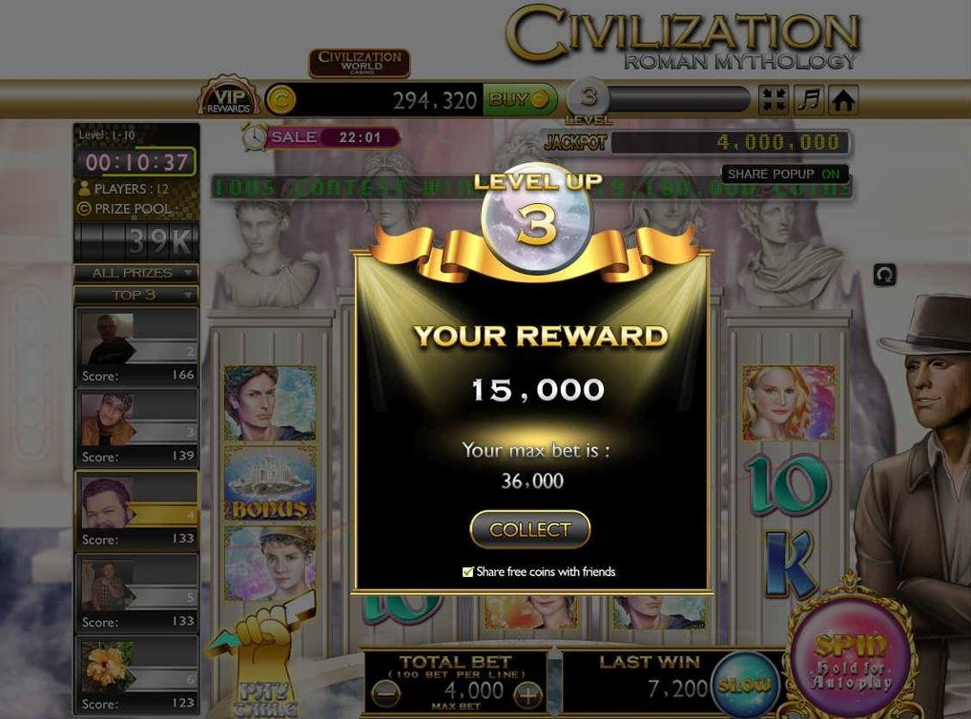 richard michael's album, Civilization Slots Casino Photos