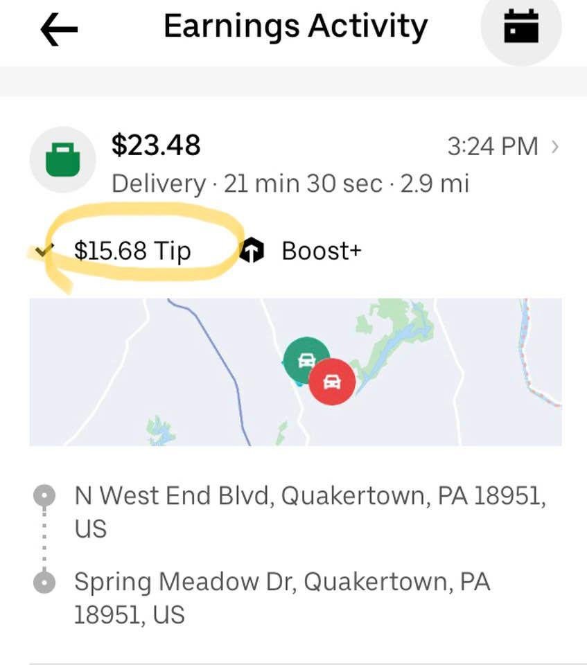 ✅ Nice! The easiest 21.5 minute job ever! I went from Honeygrow to a development next to QMart This made my day 👍