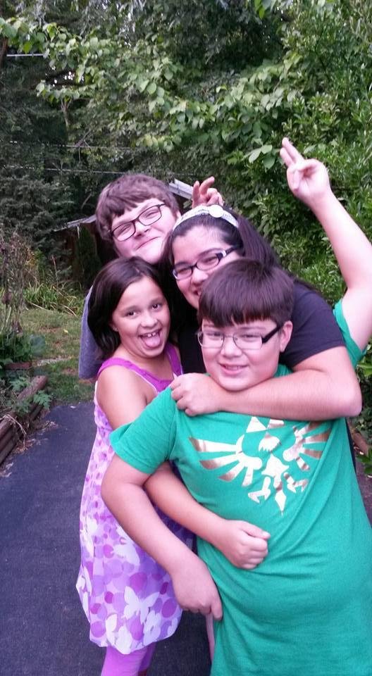 All 4 grand kids