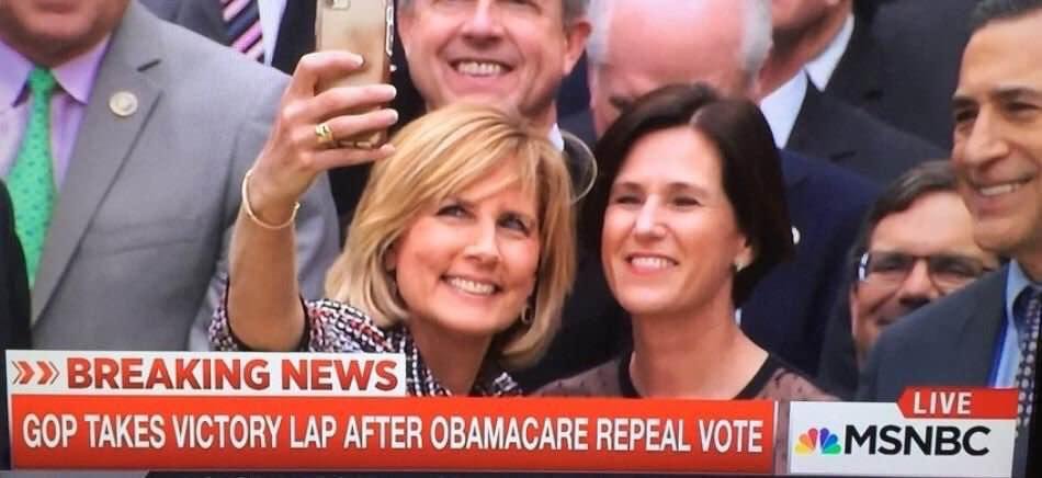 You won’t be seeing many of the faces in about 50 days. They were smiling for something that never happened. That’s what you do when you’re a loser.