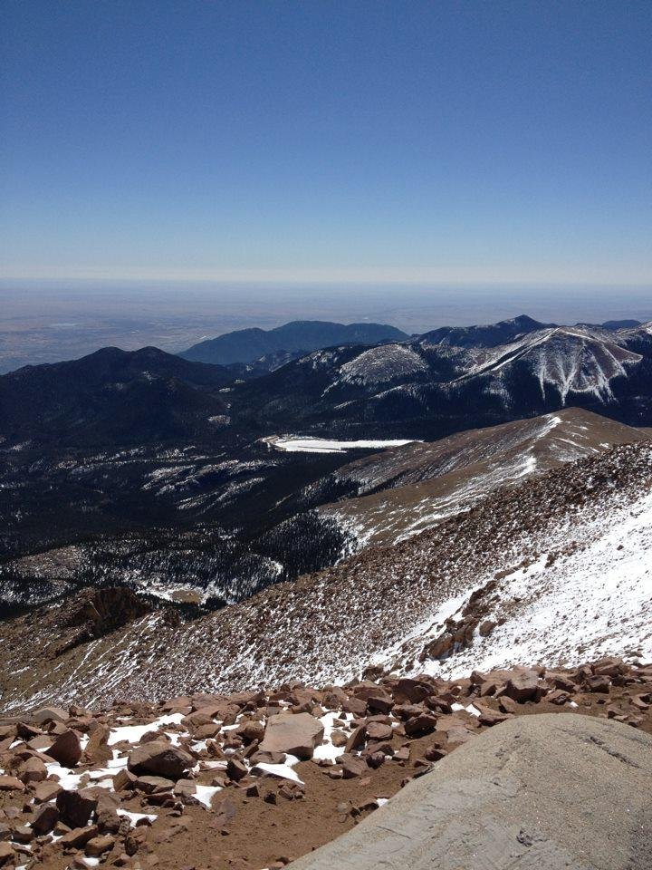 Colorado is great. Just returned from the top of Pikes Peak.