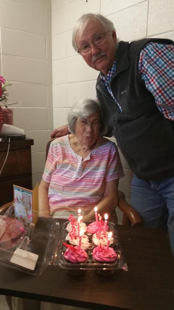 Had a wonderful Birthday Party with Aunt Edith.