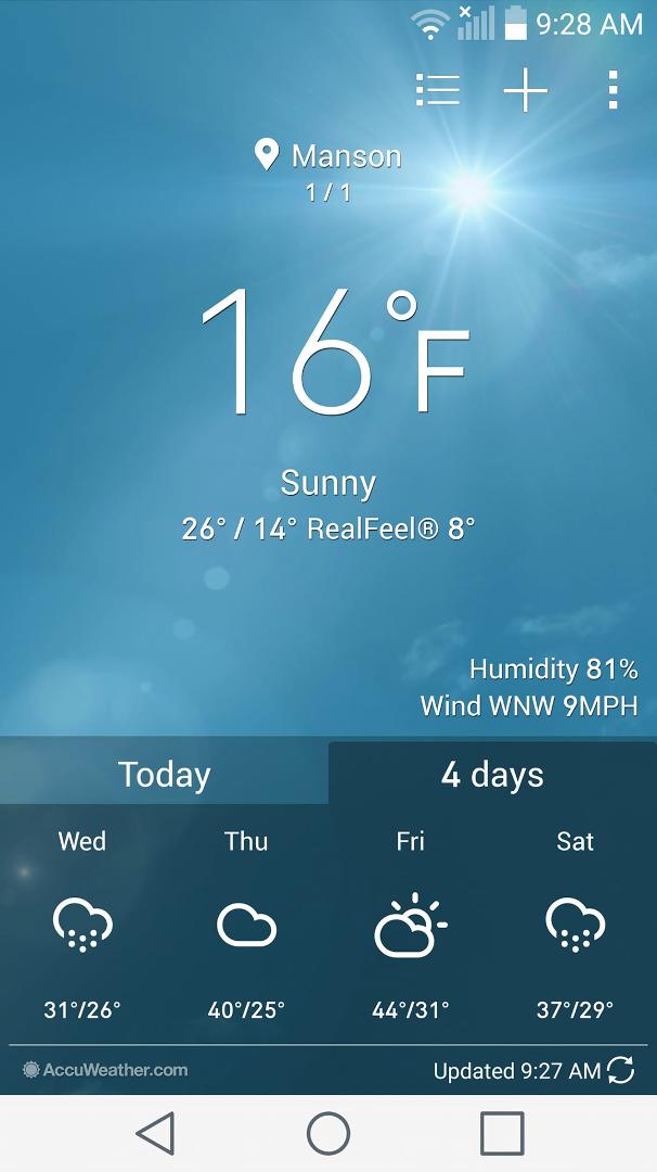 My snowballs are freezing
