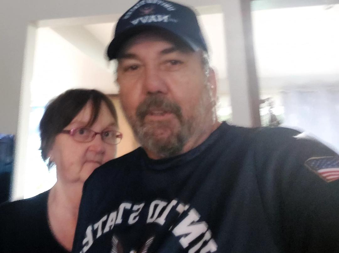New shirt and hat. Happy birthday to the US Navy