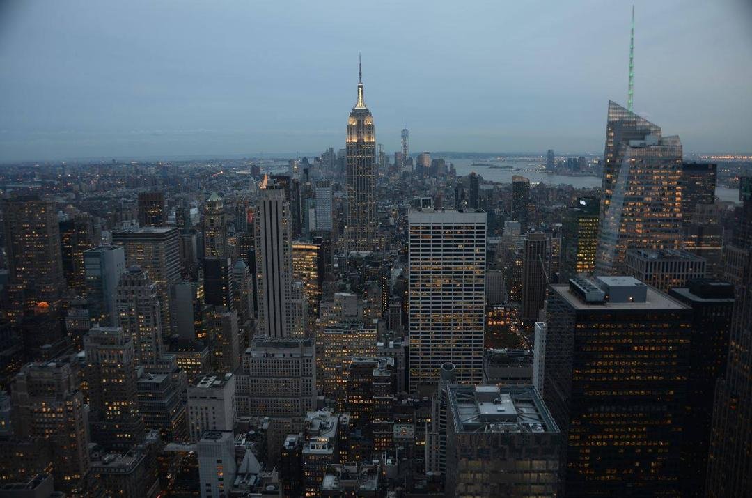 Manhattan dusk