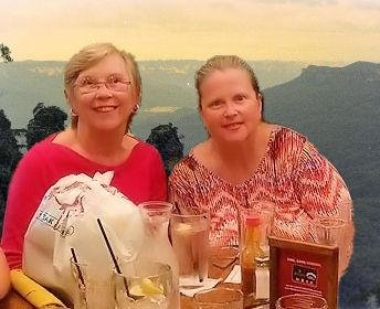 Decided to send the two sisters to a place for dinner they never went to together . . . the Three Sisters.