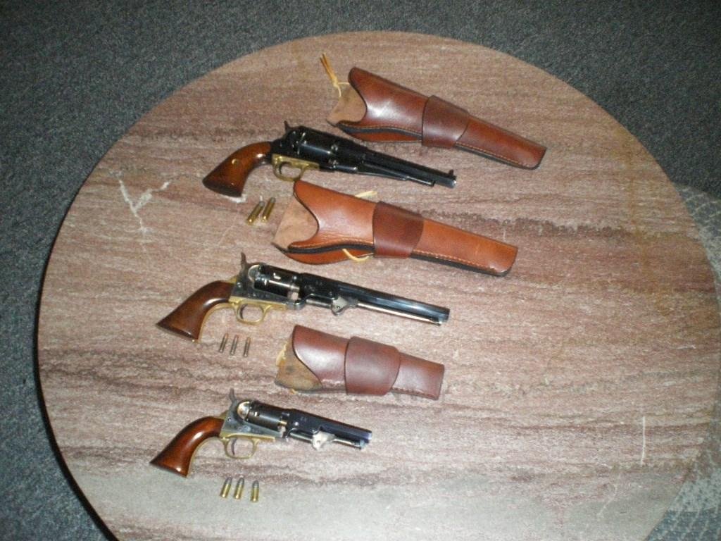 When the Civil War ended, the military had a large surplus of blackpowder firearms. The manufacturers designed a conversion kit to convert to the new type cartridges. I have a collection of 4 Civil War era revolvers. I have