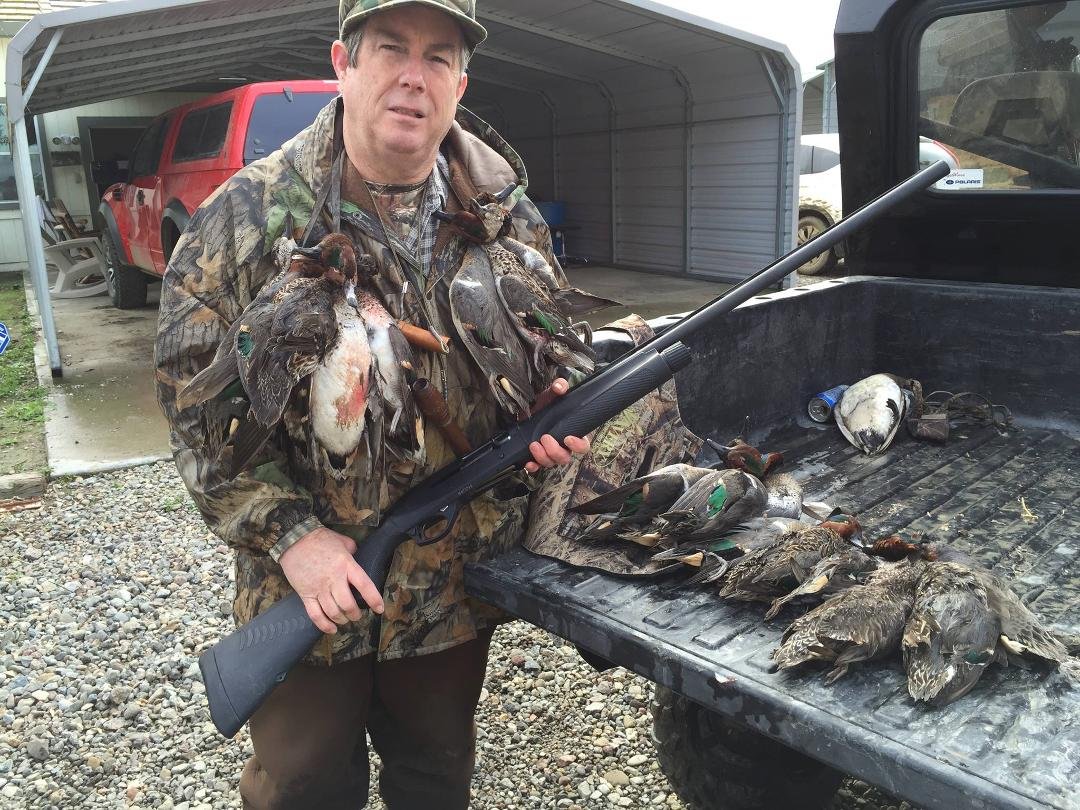 Had a successful duck hunt this morning. All Greenwing Teal.