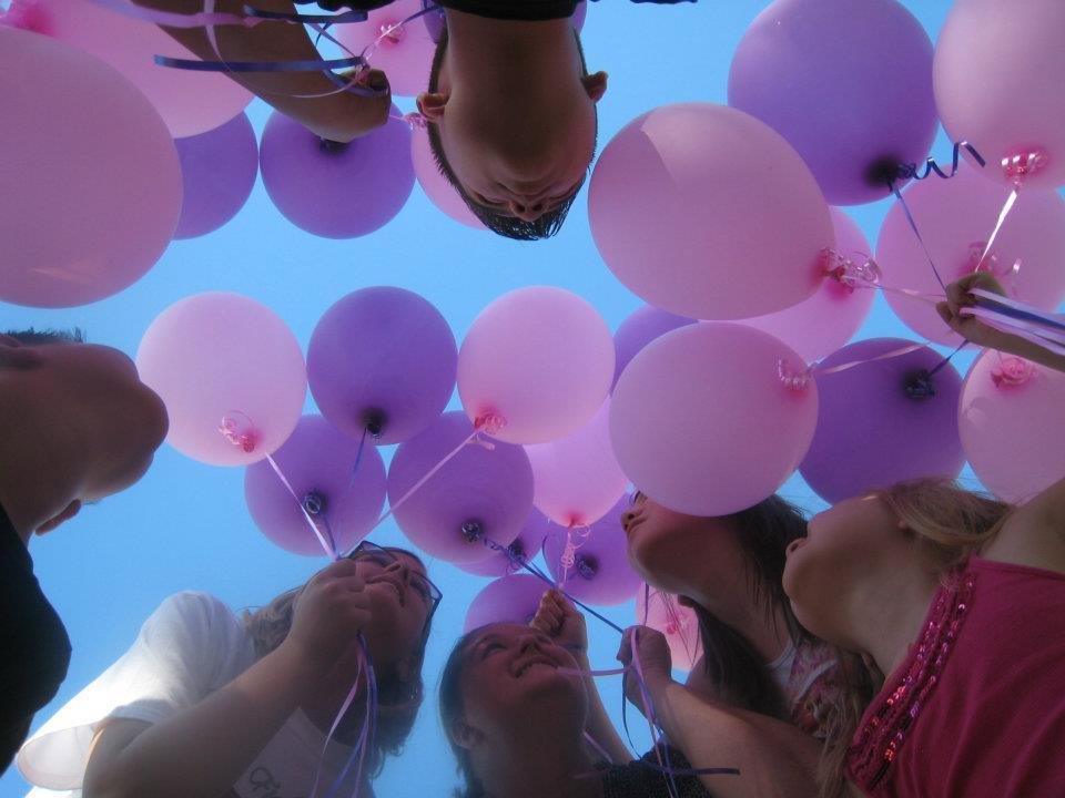 Here come your balloons Belle!!!!