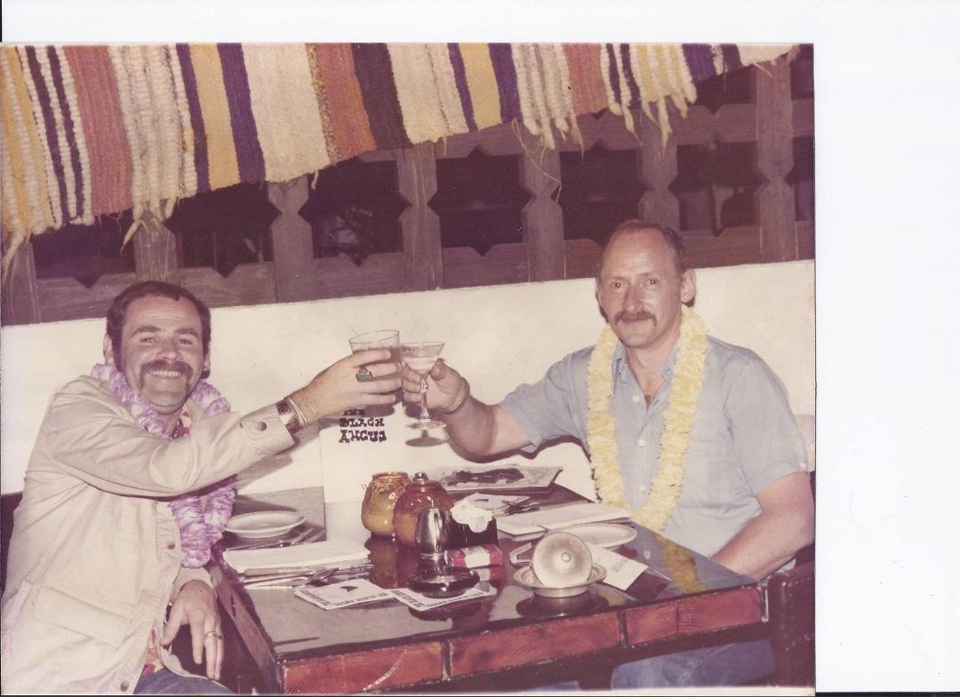 OUR 1st ANNIVERSARY - 1975 - HAWAII
LOVE YOU DONNIE- TO THE MOON
& BACK