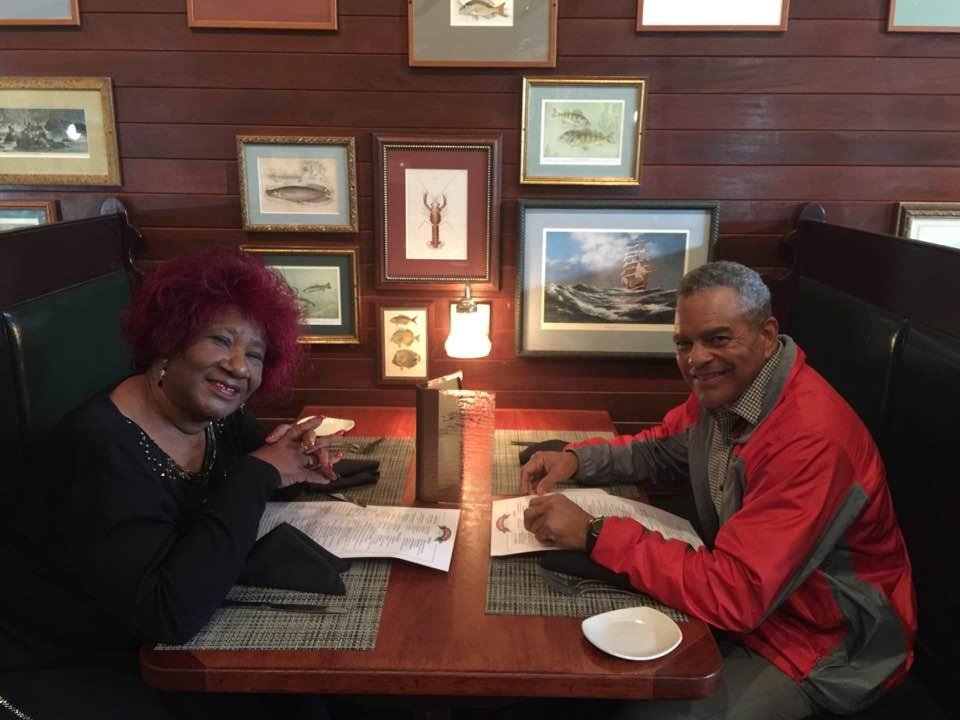 Had'nt seen my Friend/School mate (Lionel Mouton) in 50 years. We had a wonderful time talking about the "good old days." This was my friend; he literally made my day in the 7th, 8th and 9th grades. We actually went thro