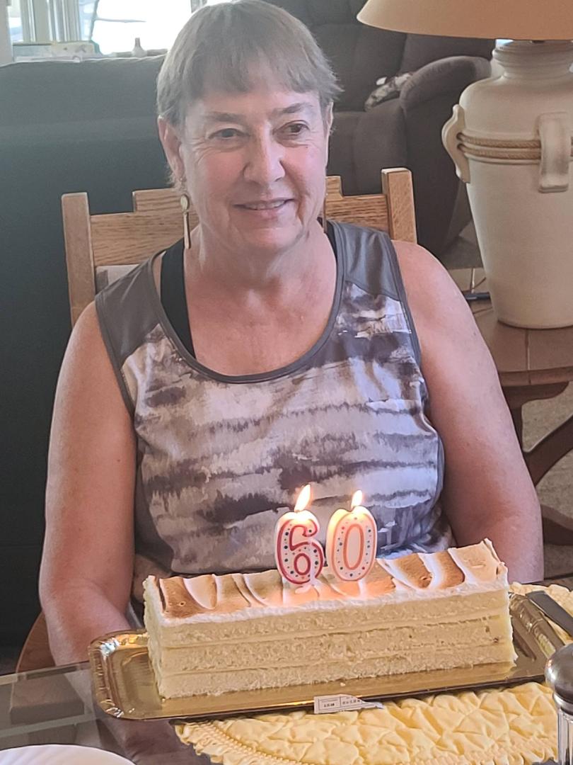 My Rachael is 60 today! Thanks to everyone who sent her a card. She is excited to know she can get a senior discount now!