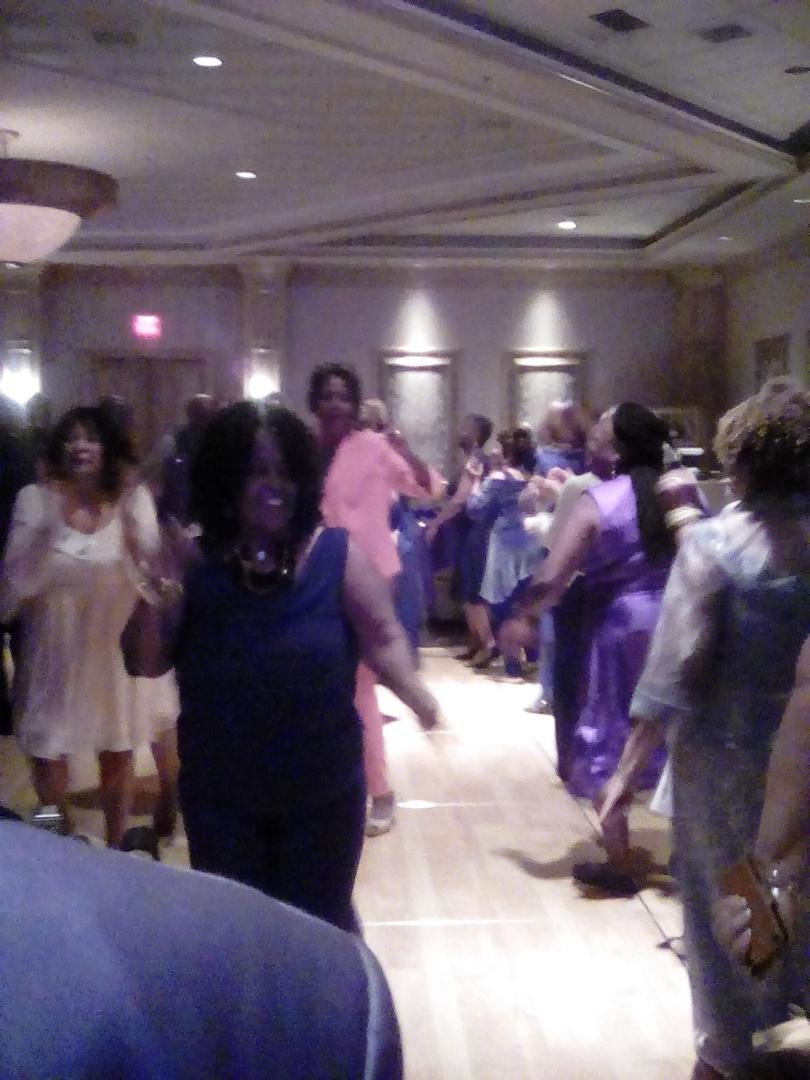 Marilyn takes the floor