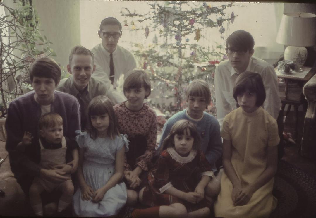 Merry Christmas 1966.  Where's Steve?