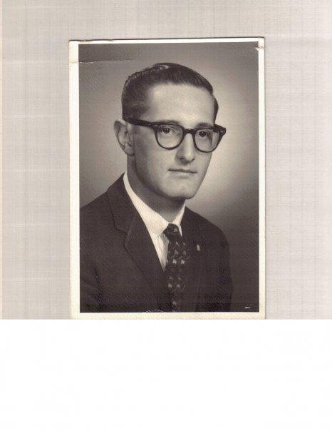 Okay I guess it's time for my Class of 1965 senior picture.
