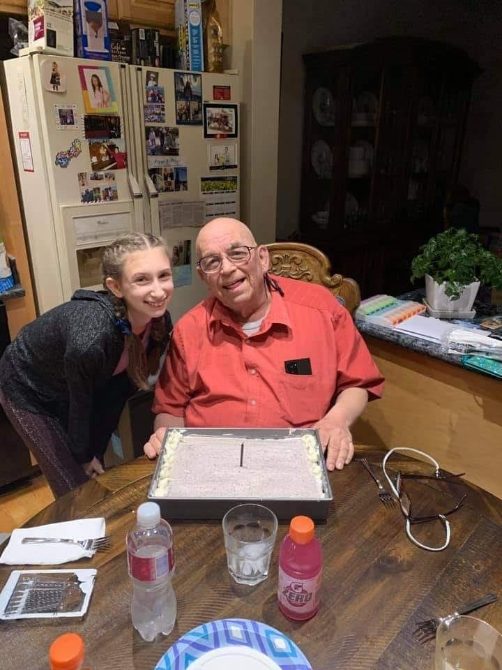 This is my granddaughter