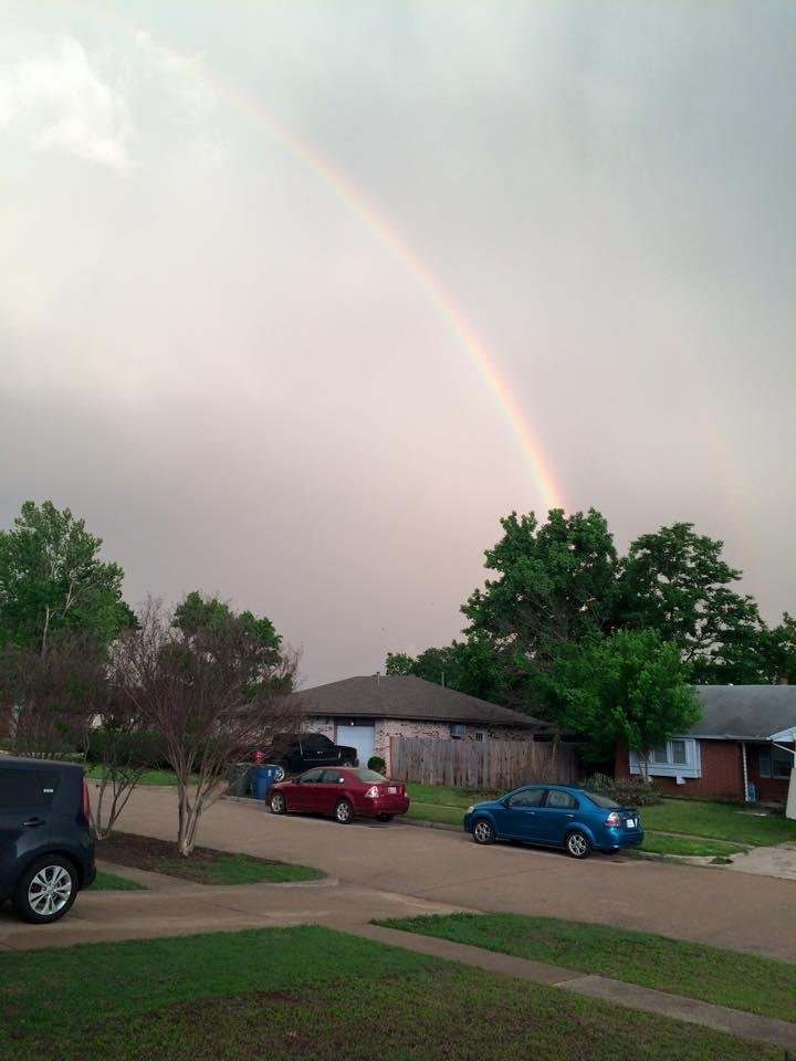 Rainbow...no tornados, yet!