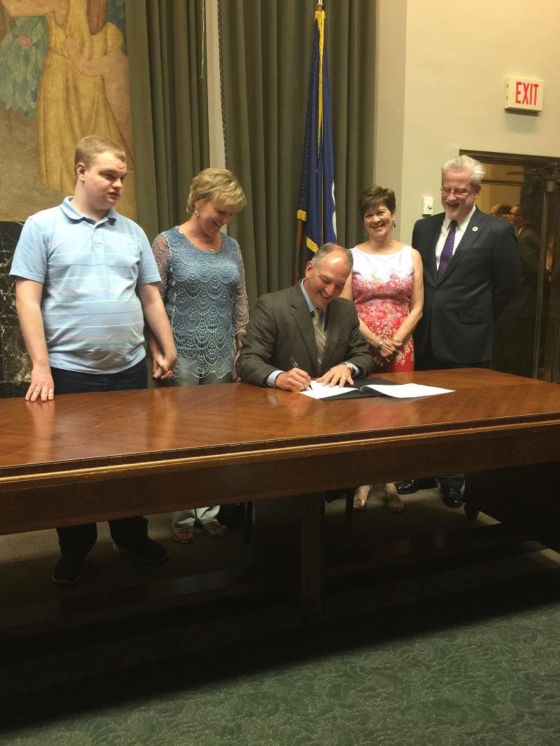 HB 862 is signed into law! A great step forward for parents of challenged children.