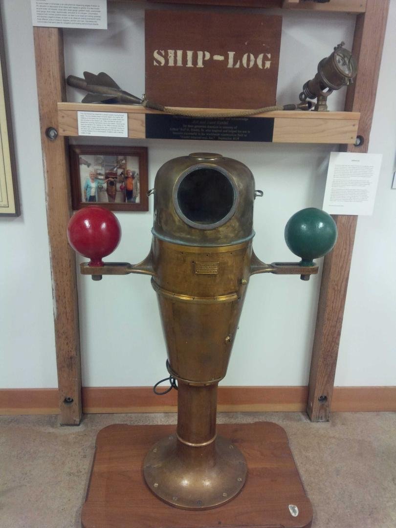 At the Garibaldi Maritime Museum.