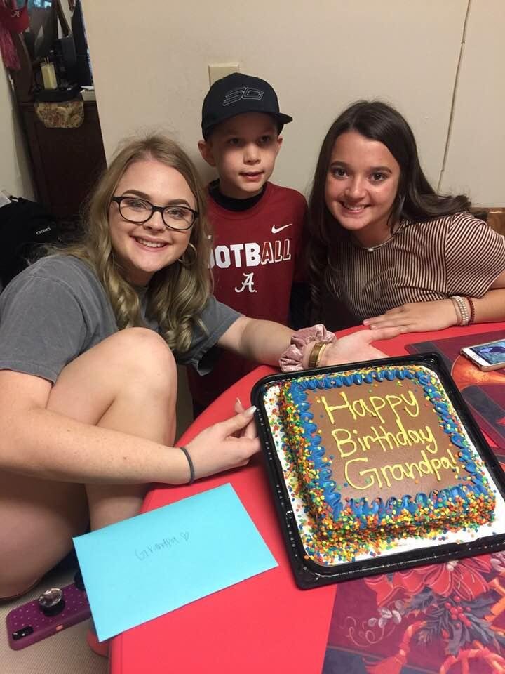 So much fun with the grandkids. It made my birthday extra special. I sure love these sweet kids.