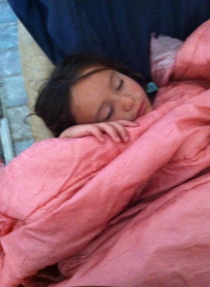 Too much fun this weekend
Racing ,slumber party,swimming ,poor baby is pooped she deserves a nap