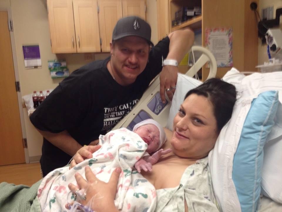 Congratulations Christina and Jason and baby Elias born 7:44 pm 4-29-2015