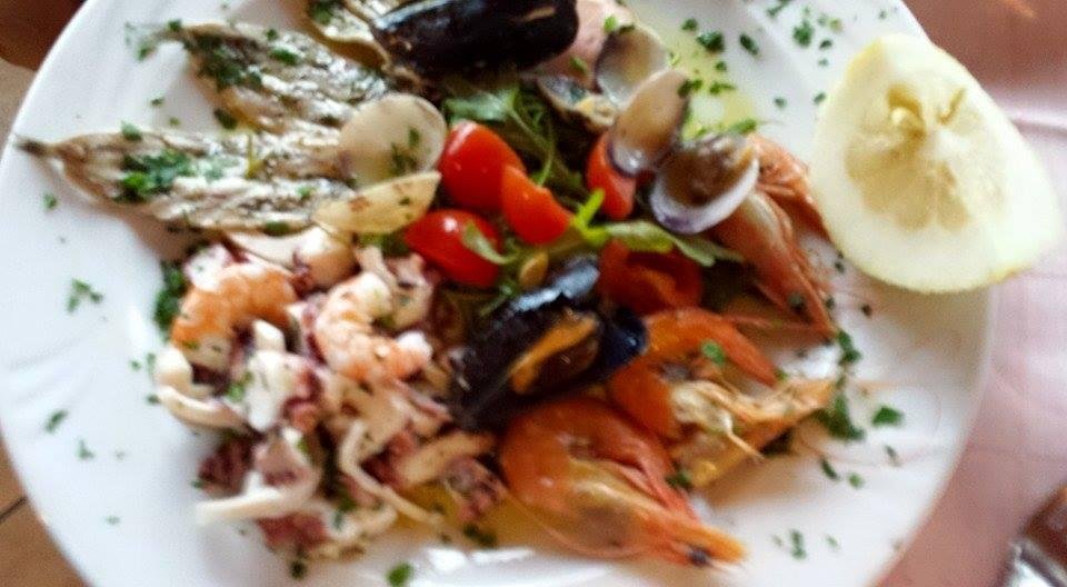 Starter at S. Antonio Restaurant in Sorrento!
