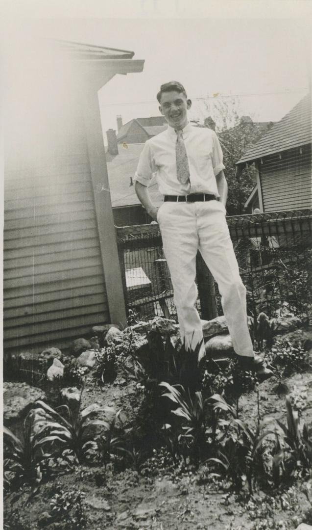 a young loving father