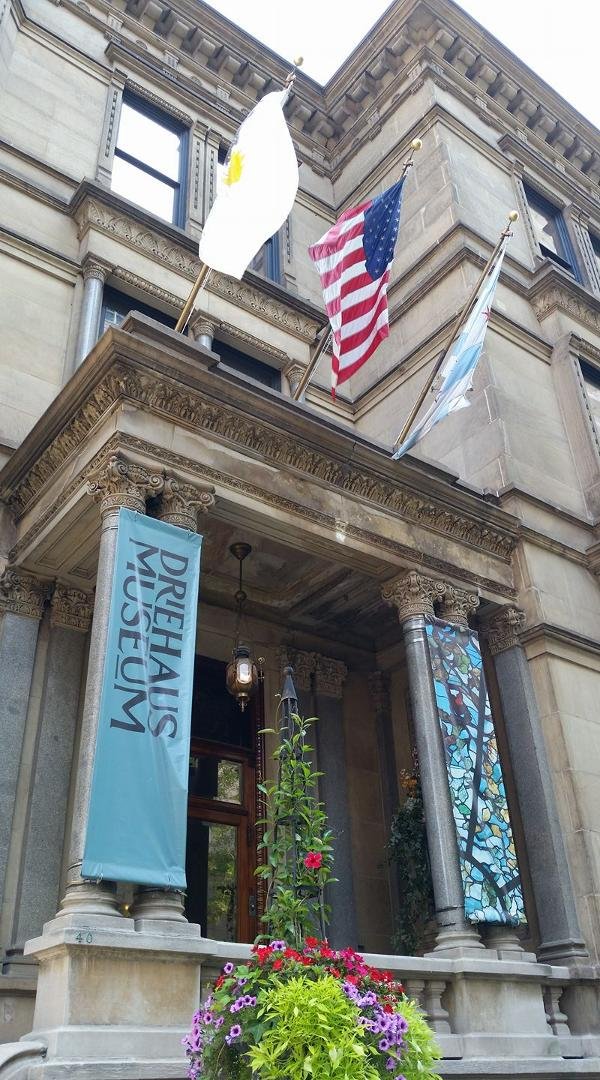 In Chicago today visiting this beautiful place with my two favorite fellows....on exhibit are vntage French posters that I would love to add to my collection!