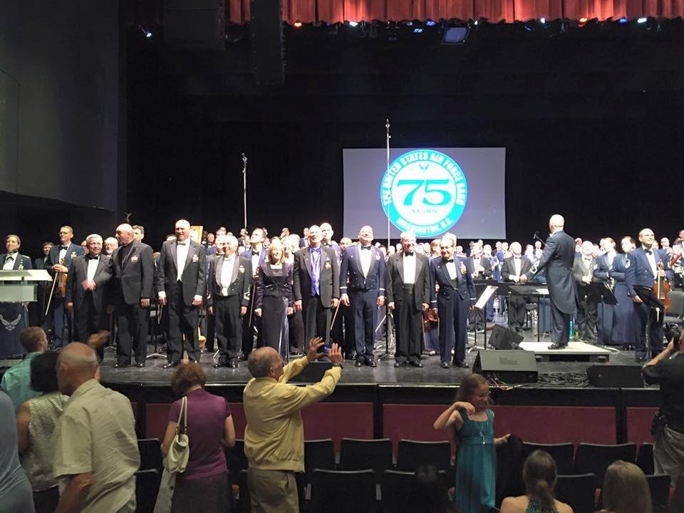 The USAirForce Band 75th Anniversary Concert at George Mason. What a great concert.