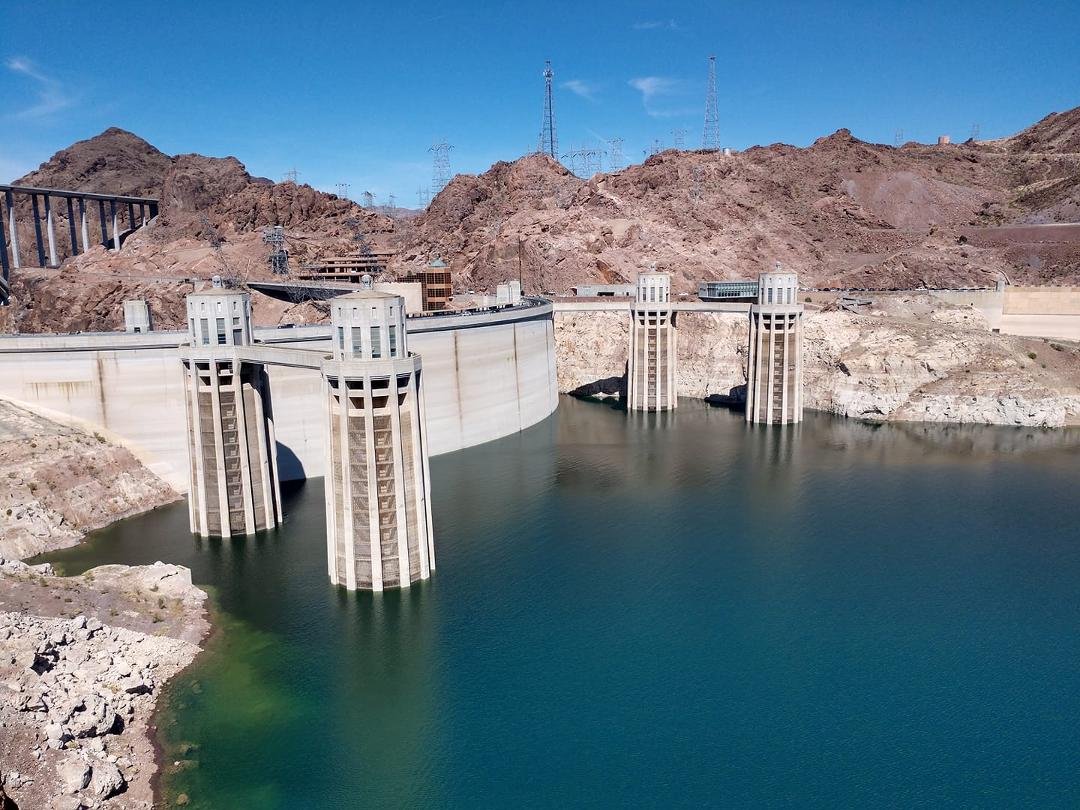 Stopped at Hoover Dam on the way to Phoenix.