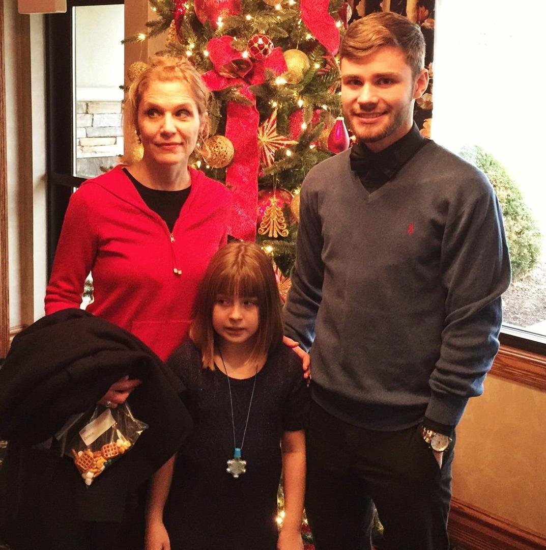 Val with Ted and Sophie at CountryClub