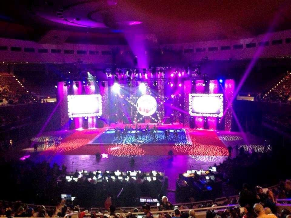 Hard to believe my great niece Haley, is on that stage performing in the big events with a winning team. Go Haley.