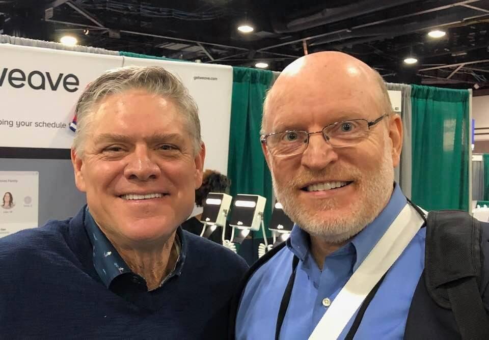 Ran into an old friend today, former Braves slugger Dale Murphy. Spent a few minutes reminiscing about old times.
