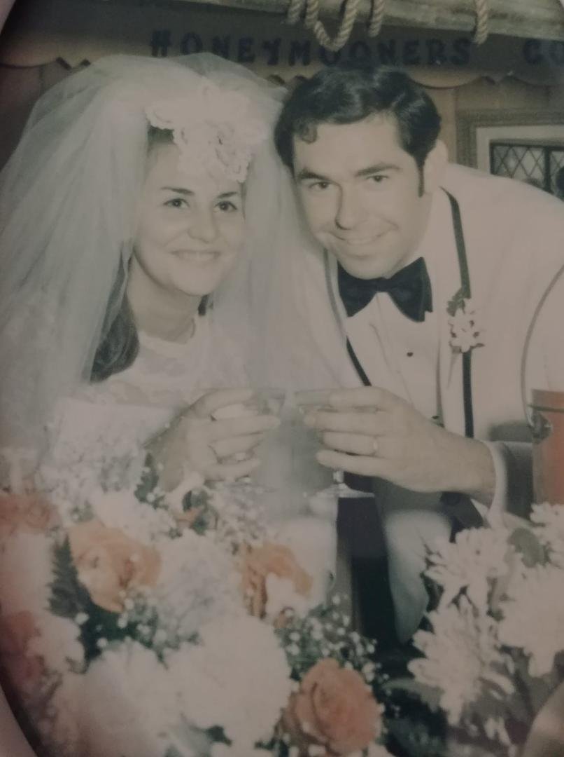 Wow 52 years!  Happy Anniversary to my Wonderful Wife!