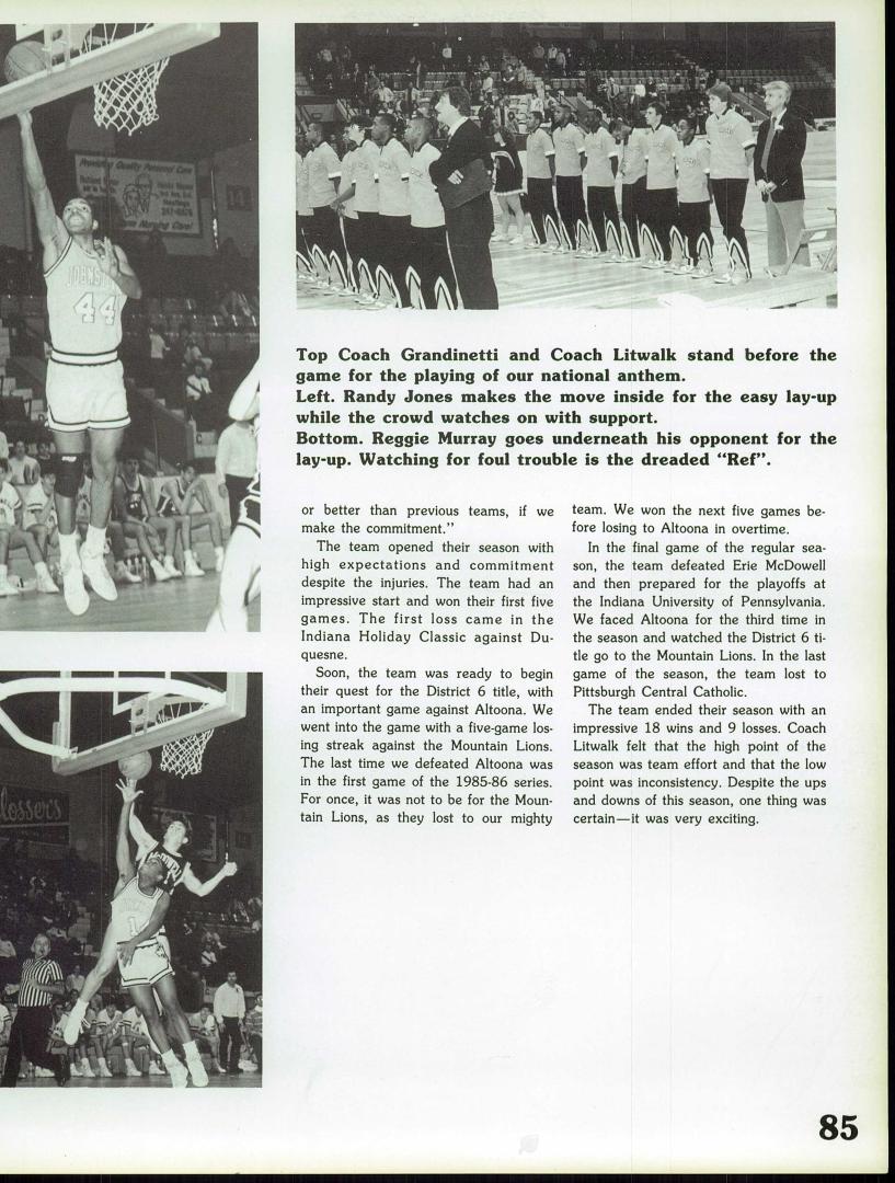 i love my brother Reginald Murray Reggie watch all whole years basketball love it dang lost Champion from Altoona High School good time game enjoy memories