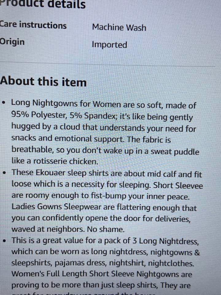 I’d love to meet the person who wrote this!😂