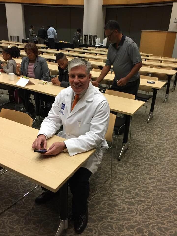 Great doctor and great person, surgeon John Goss
