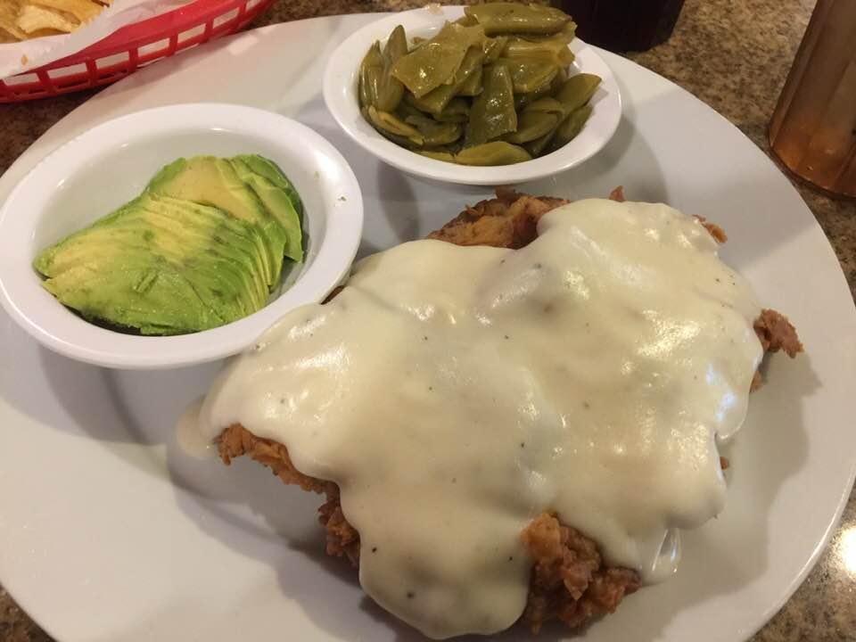 Well, it is ALMOST KETO minus the crust on my chicken fried steak.