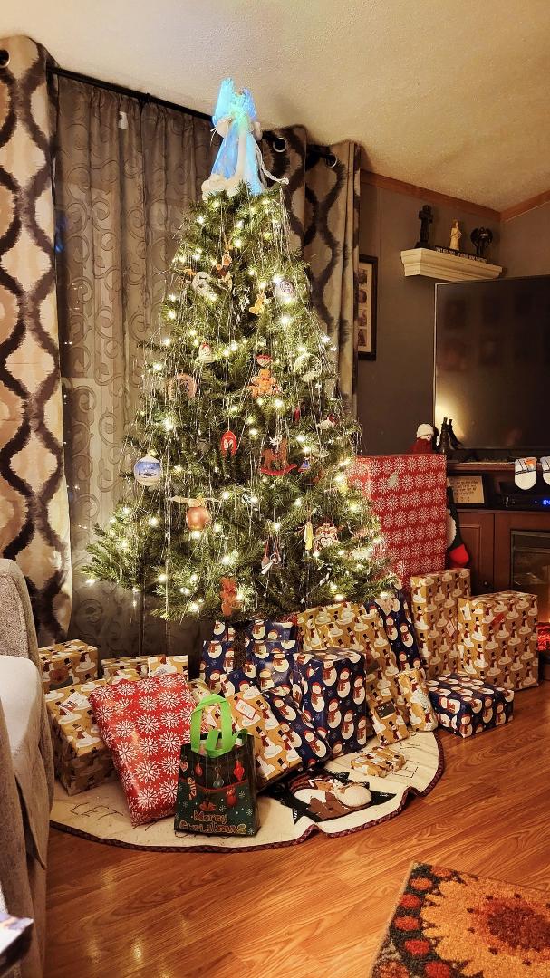 All the gifts are wrapped, now the waiting begins. Merry Christmas everyone, stay safe and healthy.