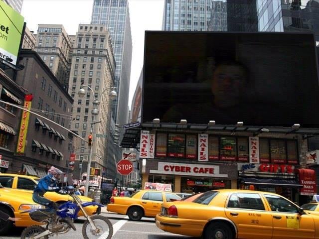look i made it to the big screen
