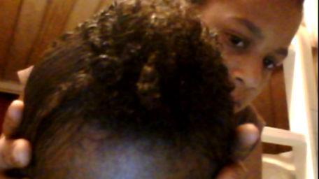 i gave my bro a mowhawk lol