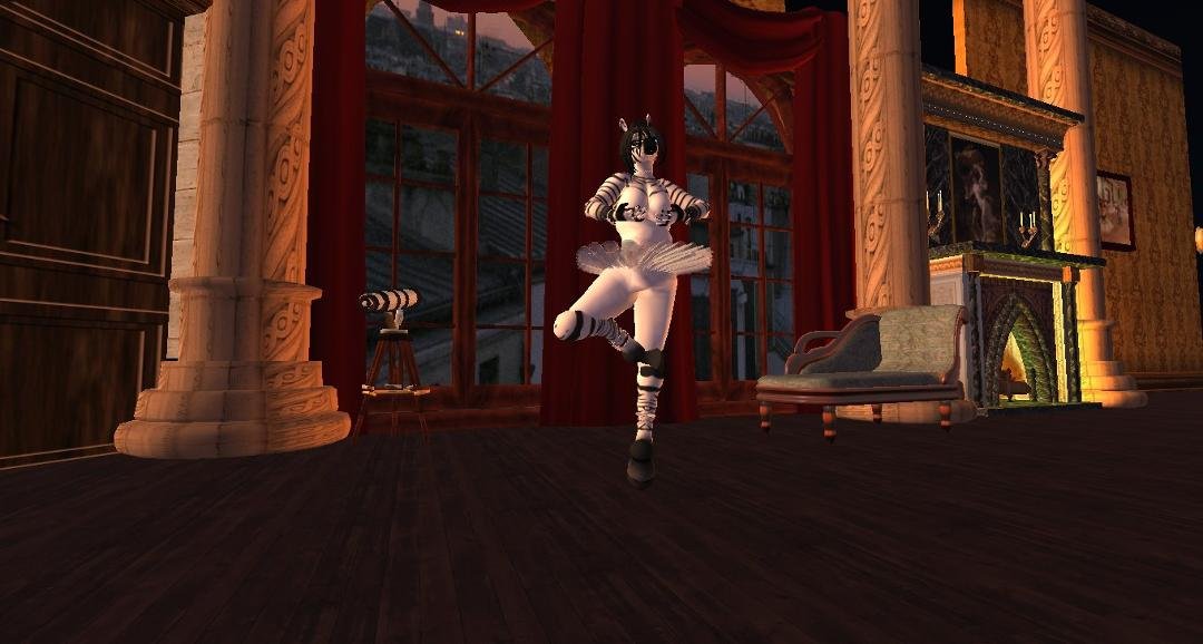 The young Giry in the office of the Paris opera company