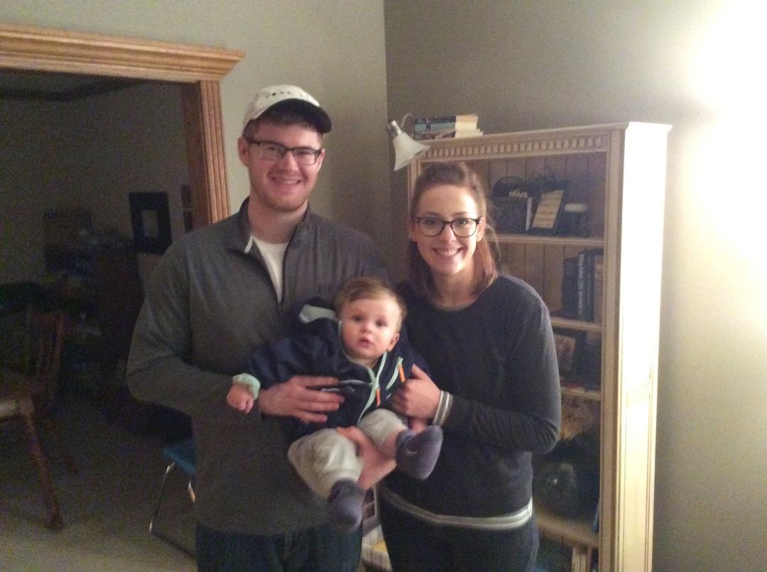 We had a fun evening with these three people, celebrating Kara's birthday