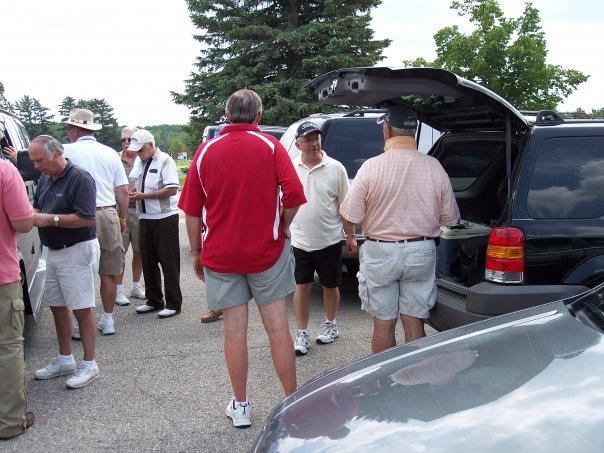 David Flockhart's album, golf trip