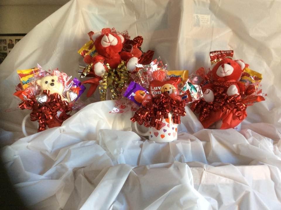 Cups with candy 12.50