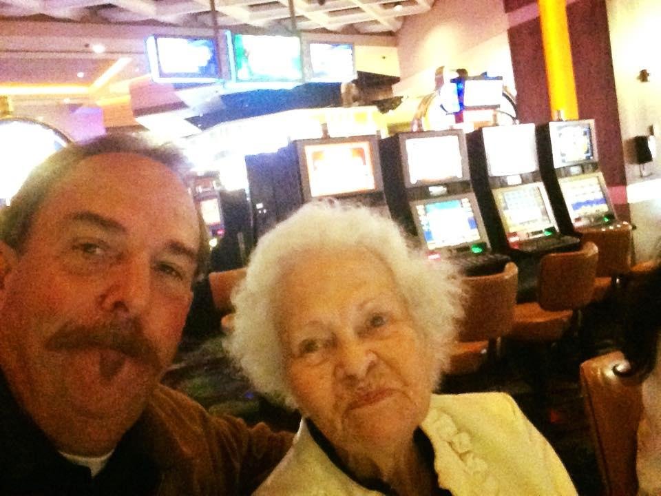 Happy 88th birthday to my beautiful mom. She still enjoys the one armed bandits. We had a great time and the food was excellent. Love you Mom!