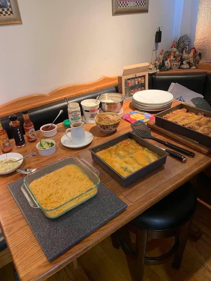 Ready for serving. Yummy.