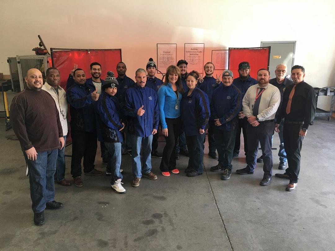 Graduating class 2018 Barstow Community college ...All family welcome Tuesday 23.